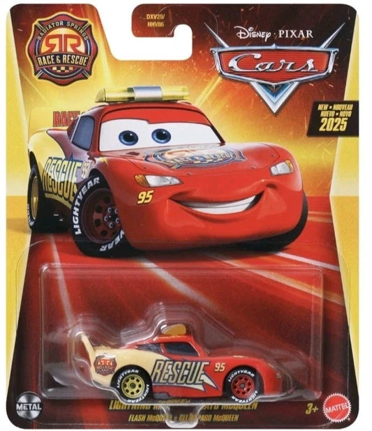 DISNEY PIXAR CARS - RACE AND RESCUE - LIGHTNING MCQUEEN #95