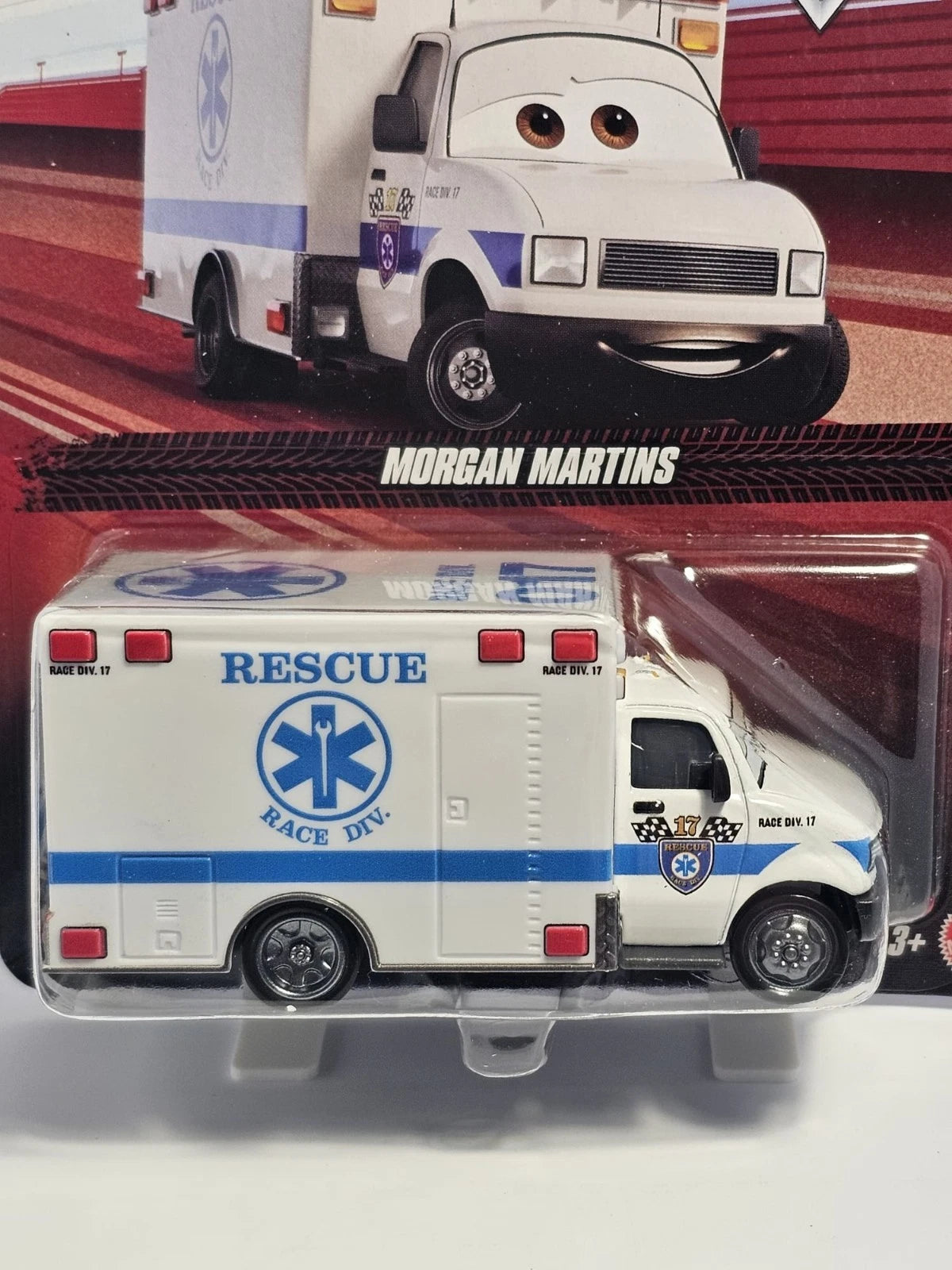 DISNEY PIXAR CARS - MORGAN MARTINS - PARAMEDIC