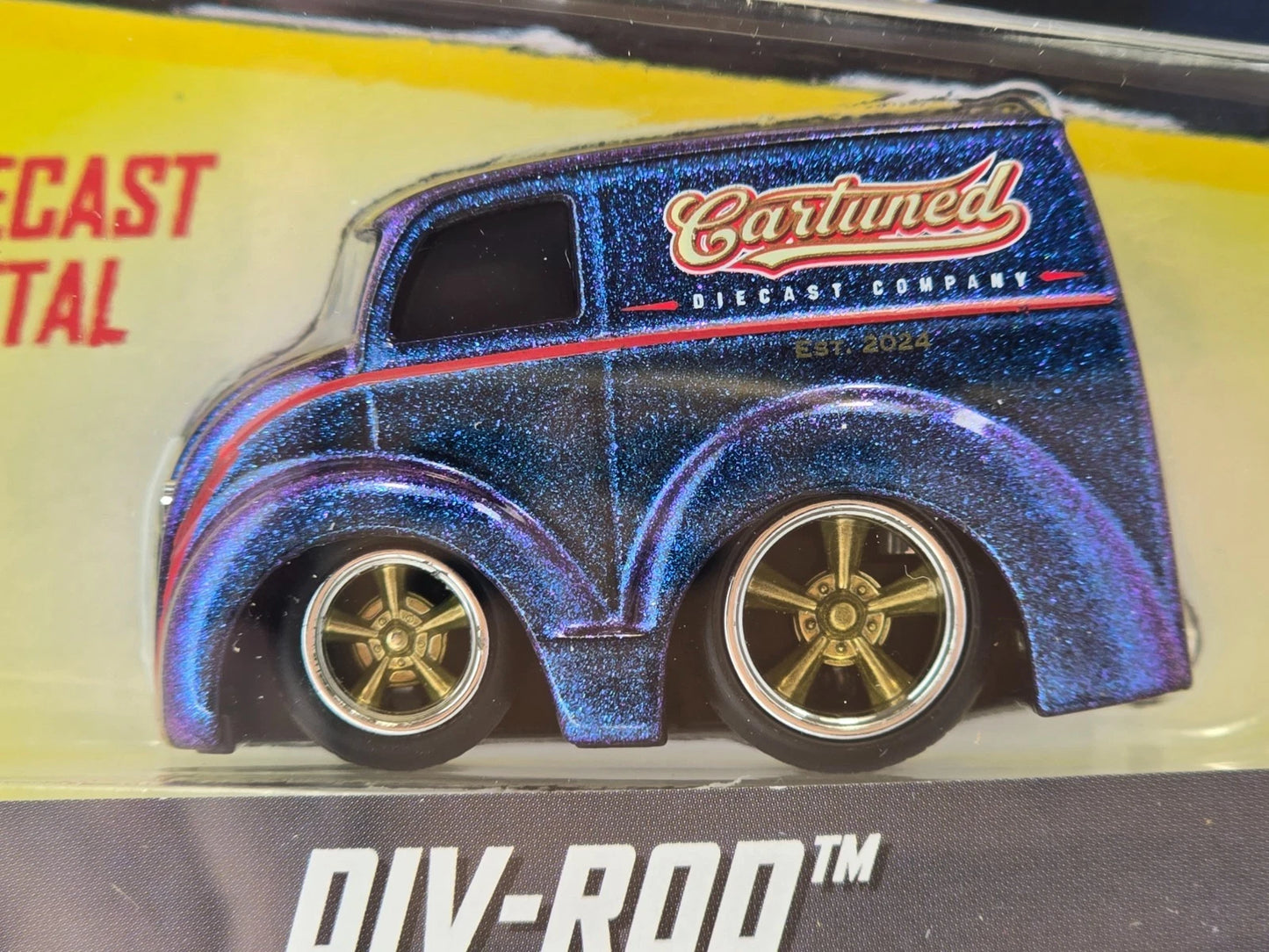CAR TUNED - MGA -SERIES 10 - DIV-ROD - BLUE #01