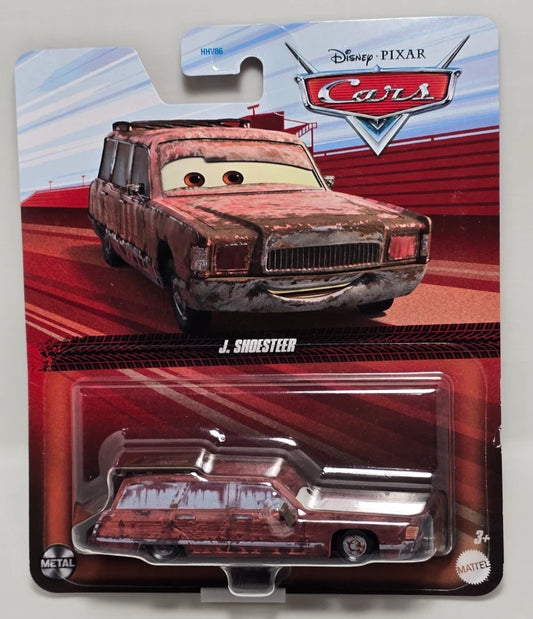 DISNEY PIXAR CARS - J SHOESTEER RUST-EZE SUPPORTER & LMQ FAN