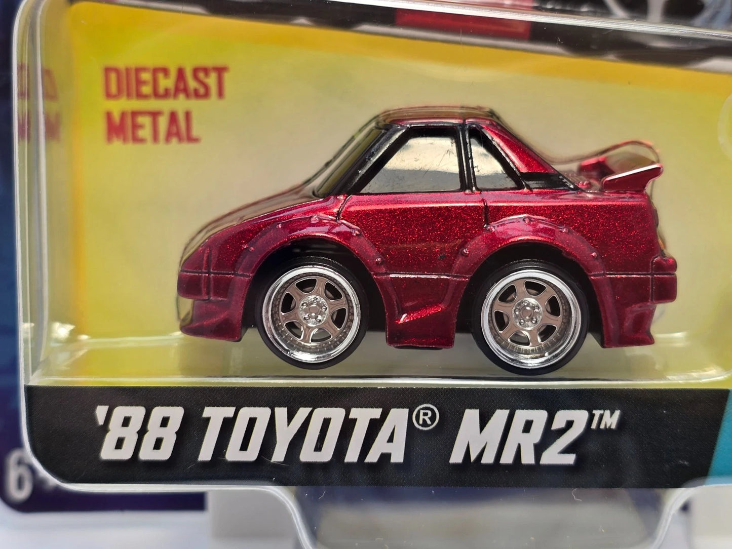 CAR TUNED - MGA - JDM SERIES 4 '88 TOYOTA MR2 - RED # 01