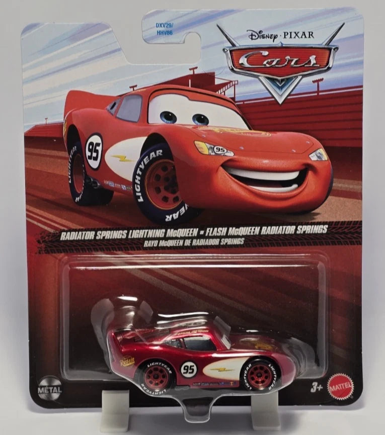 DISNEY PIXAR CARS - RADIATOR SPRINGS LIGHTNING MCQUEEN