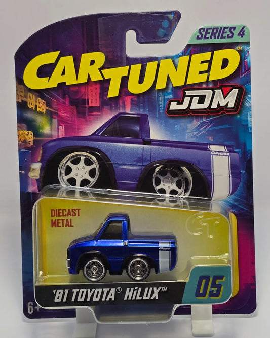 CAR TUNED - MGA - JDM SERIES 4 '81 TOYOTA HILUX - BLUE # 05