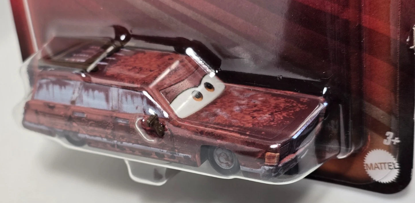 DISNEY PIXAR CARS - J SHOESTEER RUST-EZE SUPPORTER & LMQ FAN