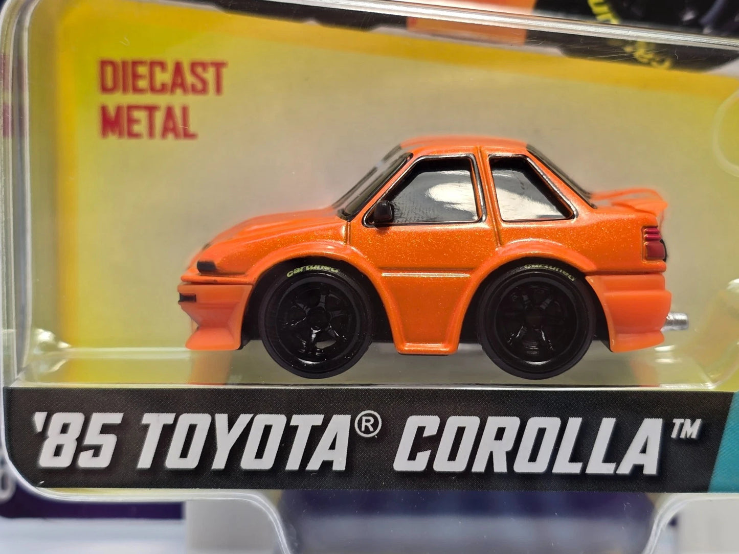 CAR TUNED - MGA - JDM SERIES 4 '85 TOYOTA COROLLA - ORANGE # 06