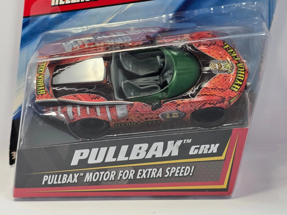 HOT WHEELS - SPEED RACER - SNAKE OILER ON GRX CARD - ERROR CARD - PULLBAX - NEW