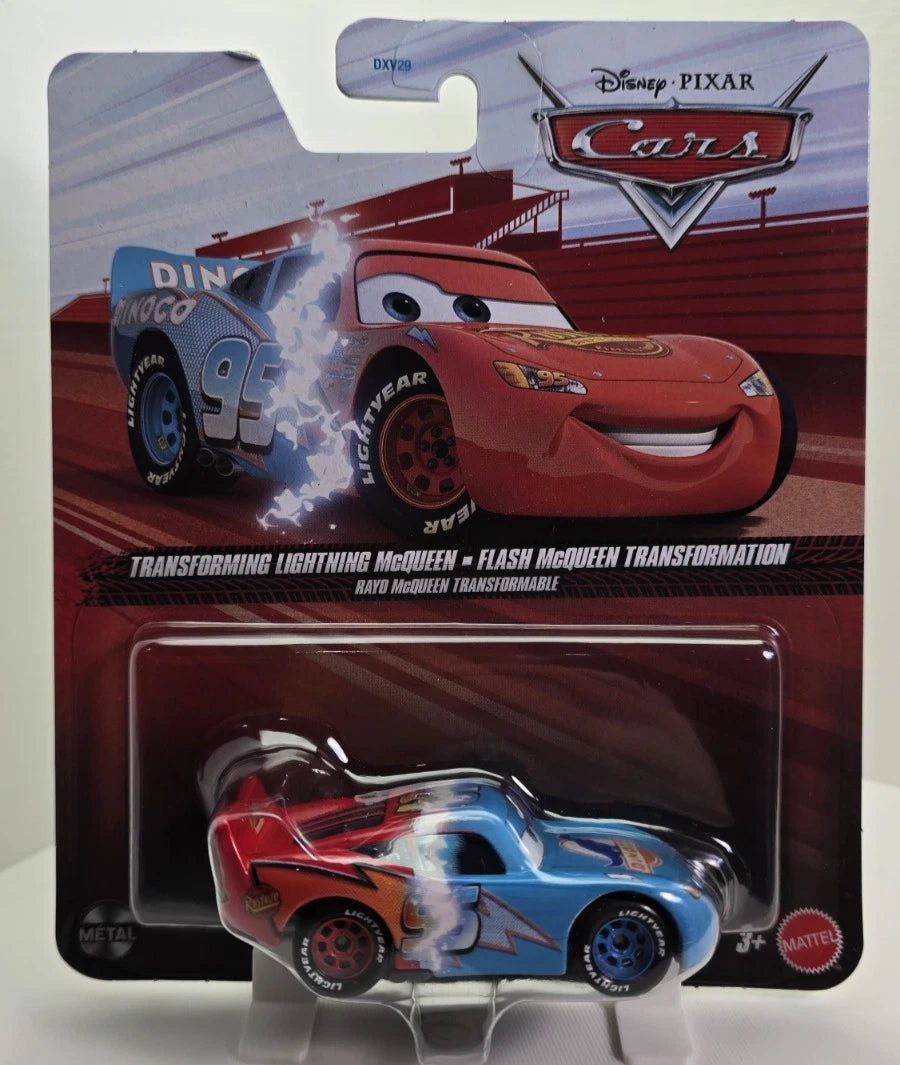 DISNEY PIXAR CARS - TRANSFORMING LIGHTNING McQUEEN