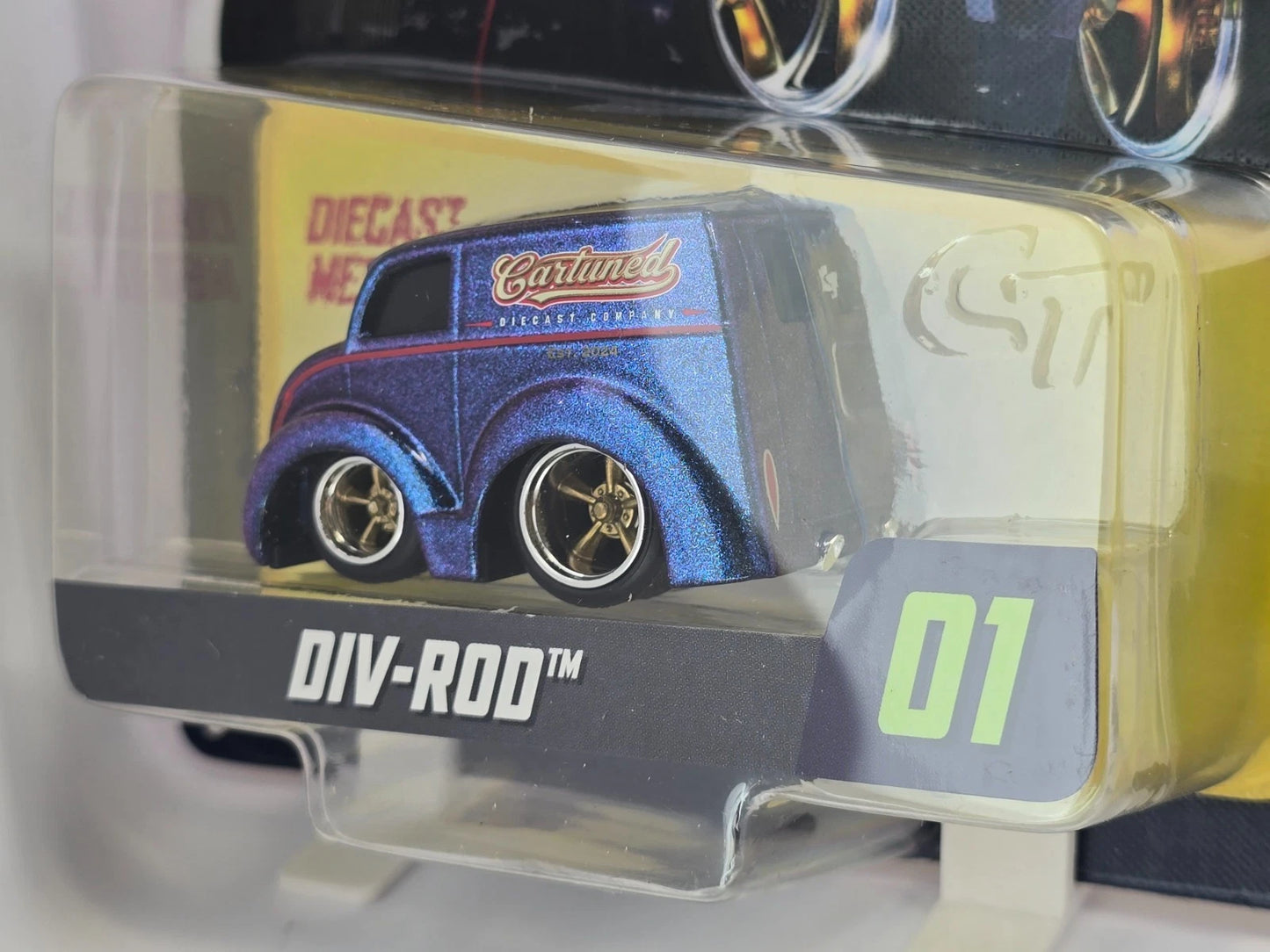 CAR TUNED - MGA -SERIES 10 - DIV-ROD - BLUE #01