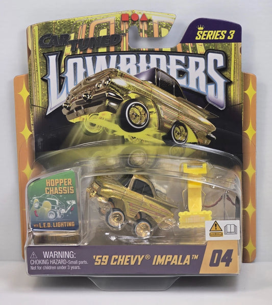 CAR TUNED LOWRIDERS SERIES 3 - '59 CHEVY IMPALA - #04 SHOW & GLOW