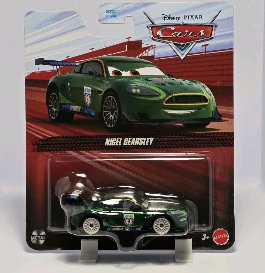 DISNEY PIXAR CARS 2 - NIGEL GEARSLEY ASTON MARTIN DBR9