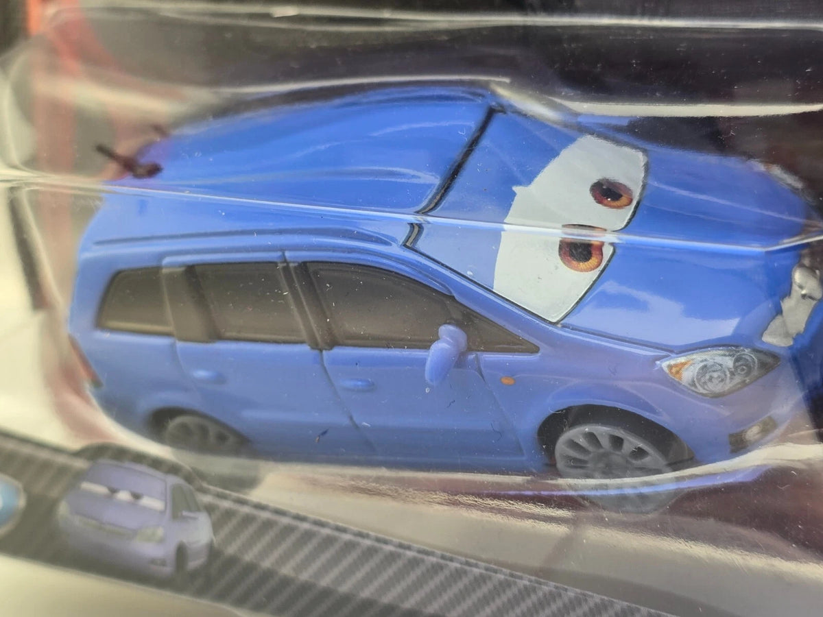 DISNEY PIXAR CARS 2 - ALEX VANDEL - OPEL ZAFIRA - CHASE - SEALED NEW
