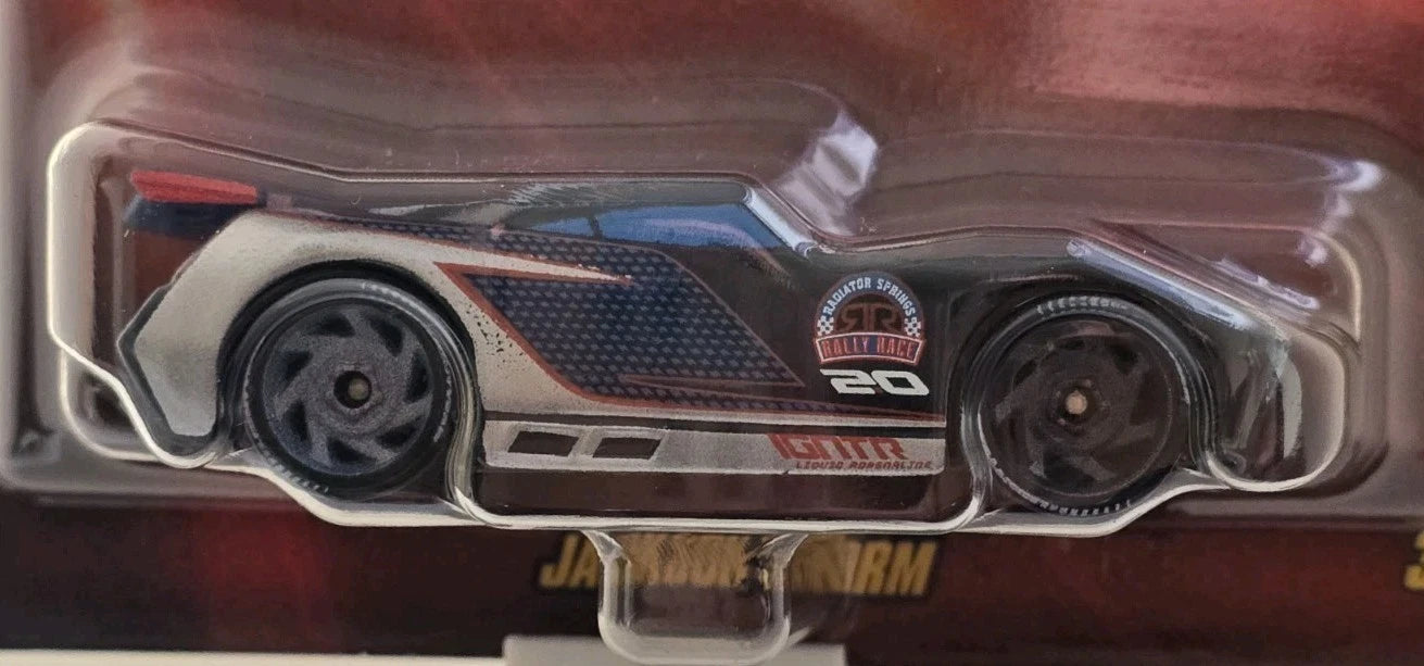 DISNEY PIXAR CARS - RACE AND RESCUE - JACKSON STORM - RACE & RALLY