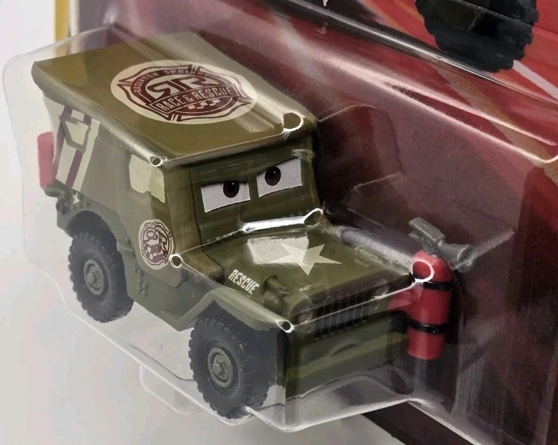 DISNEY PIXAR CARS - RACE AND RESCUE - SARGE
