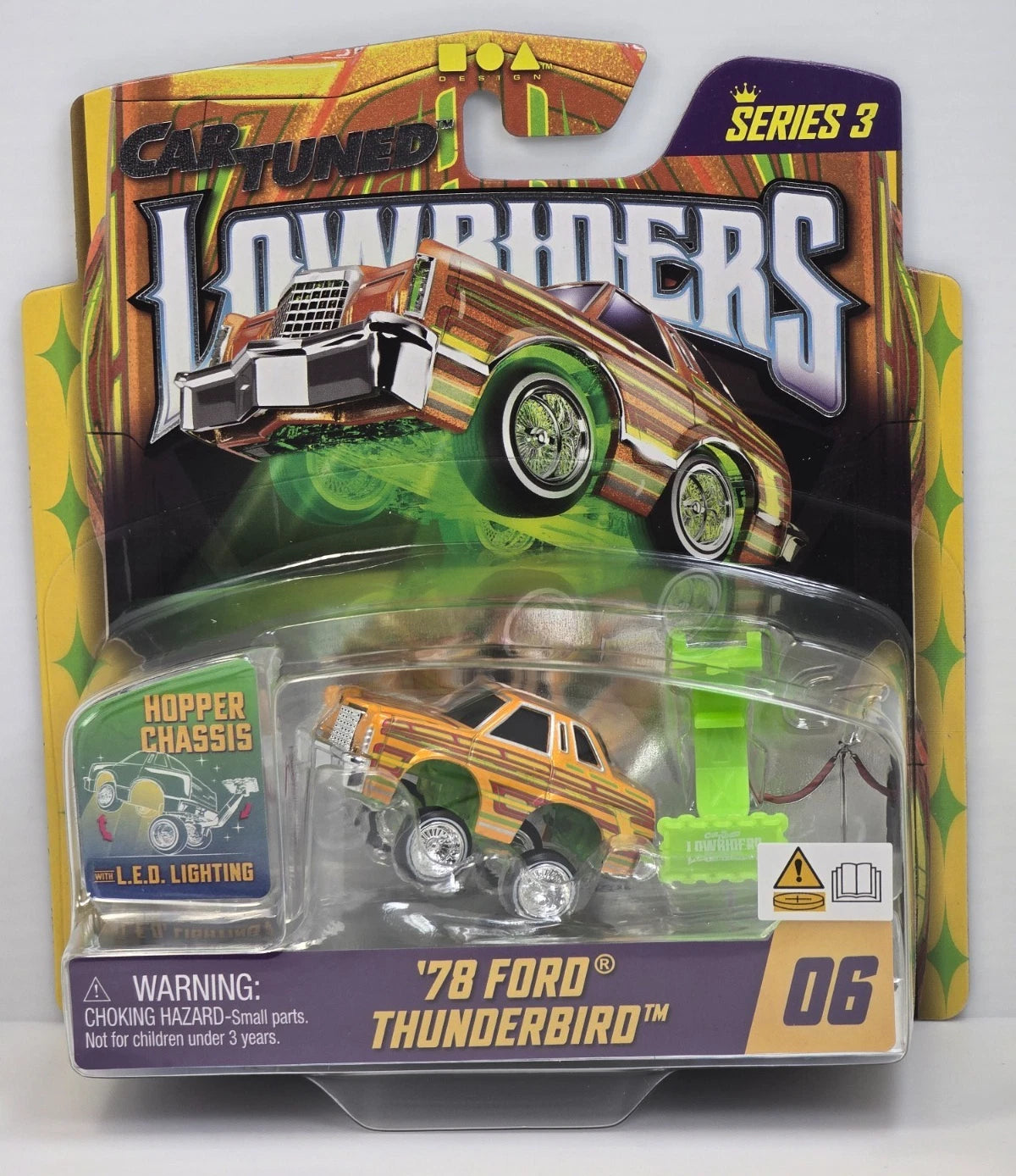 CAR TUNED LOWRIDERS SERIES 3 - '78 FORD THUNDERBIRD - #06 SHOW & GLOW