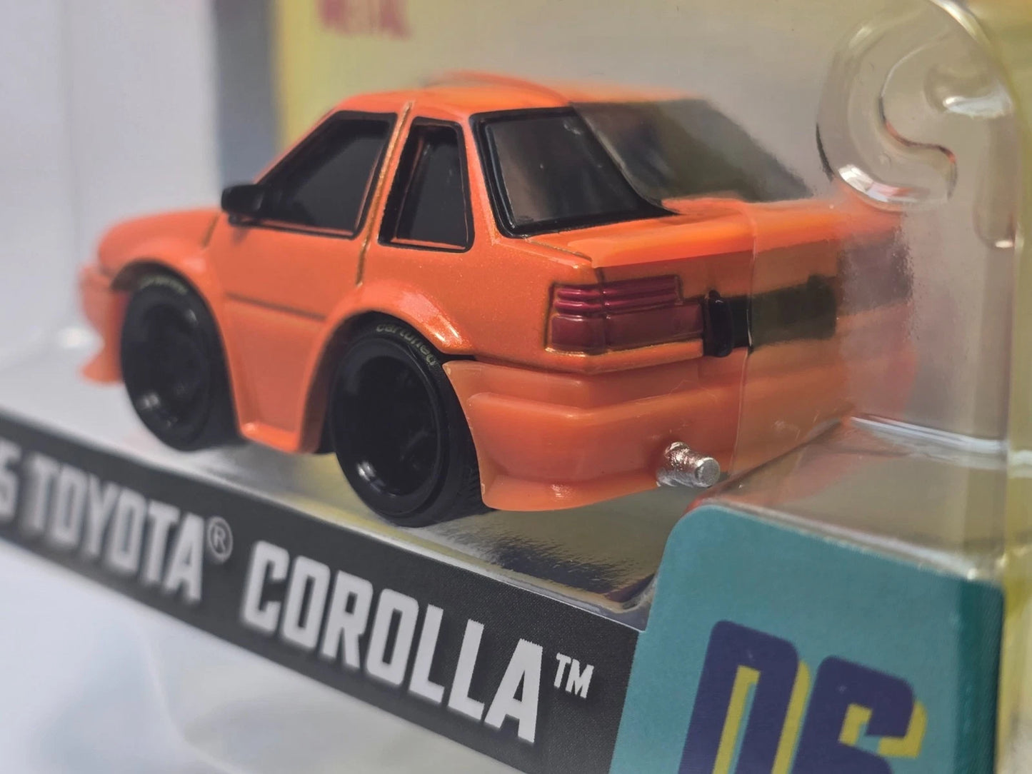 CAR TUNED - MGA - JDM SERIES 4 '85 TOYOTA COROLLA - ORANGE # 06