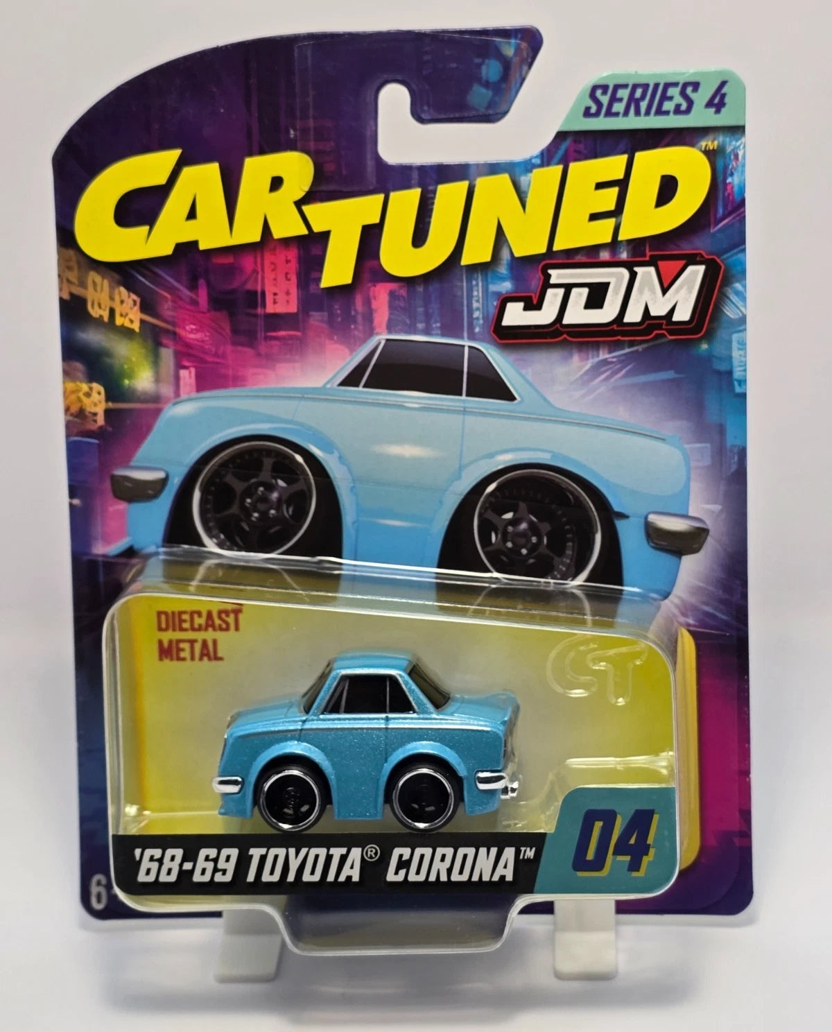 CAR TUNED - MGA - JDM SERIES 4 '68/69 TOYOTA CORONA - BLUE # 04