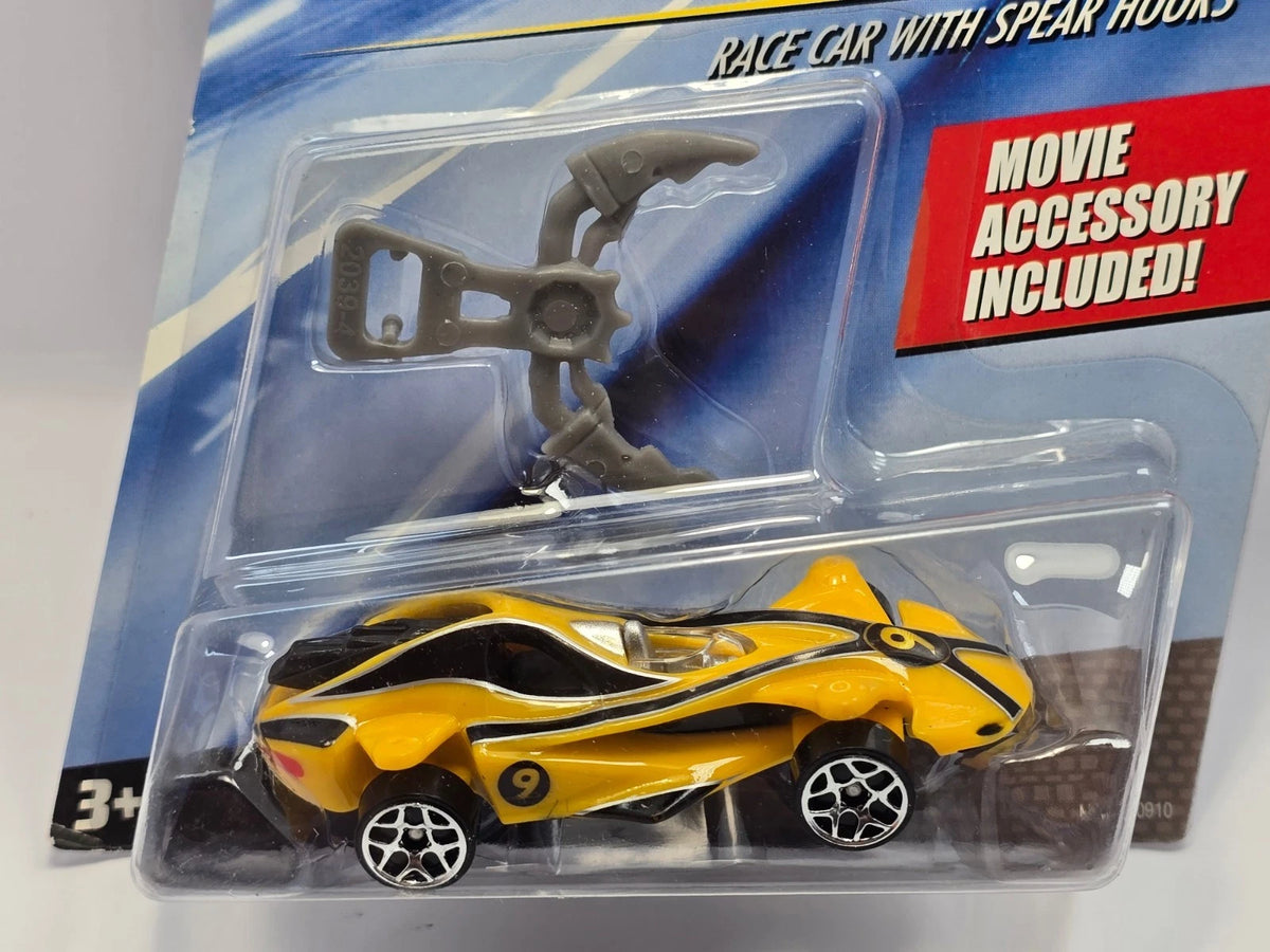 HOT WHEELS - SPEED RACER - RACER X #9 RACE CAR/ SPEAR HOOKS - M5925 2008 - NEW