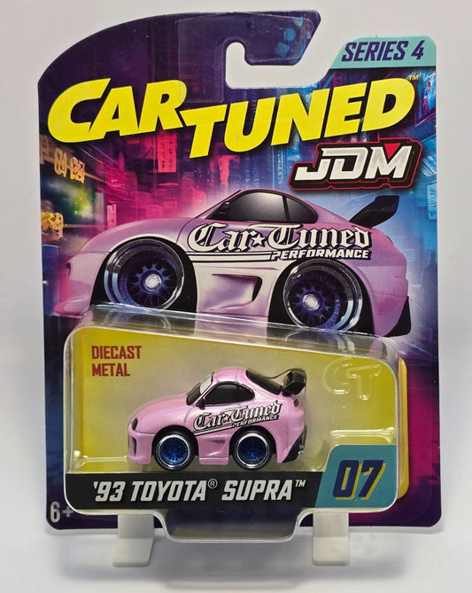 CAR TUNED - MGA - JDM SERIES 4 '93 TOYOTA SUPRA - PINK # 07