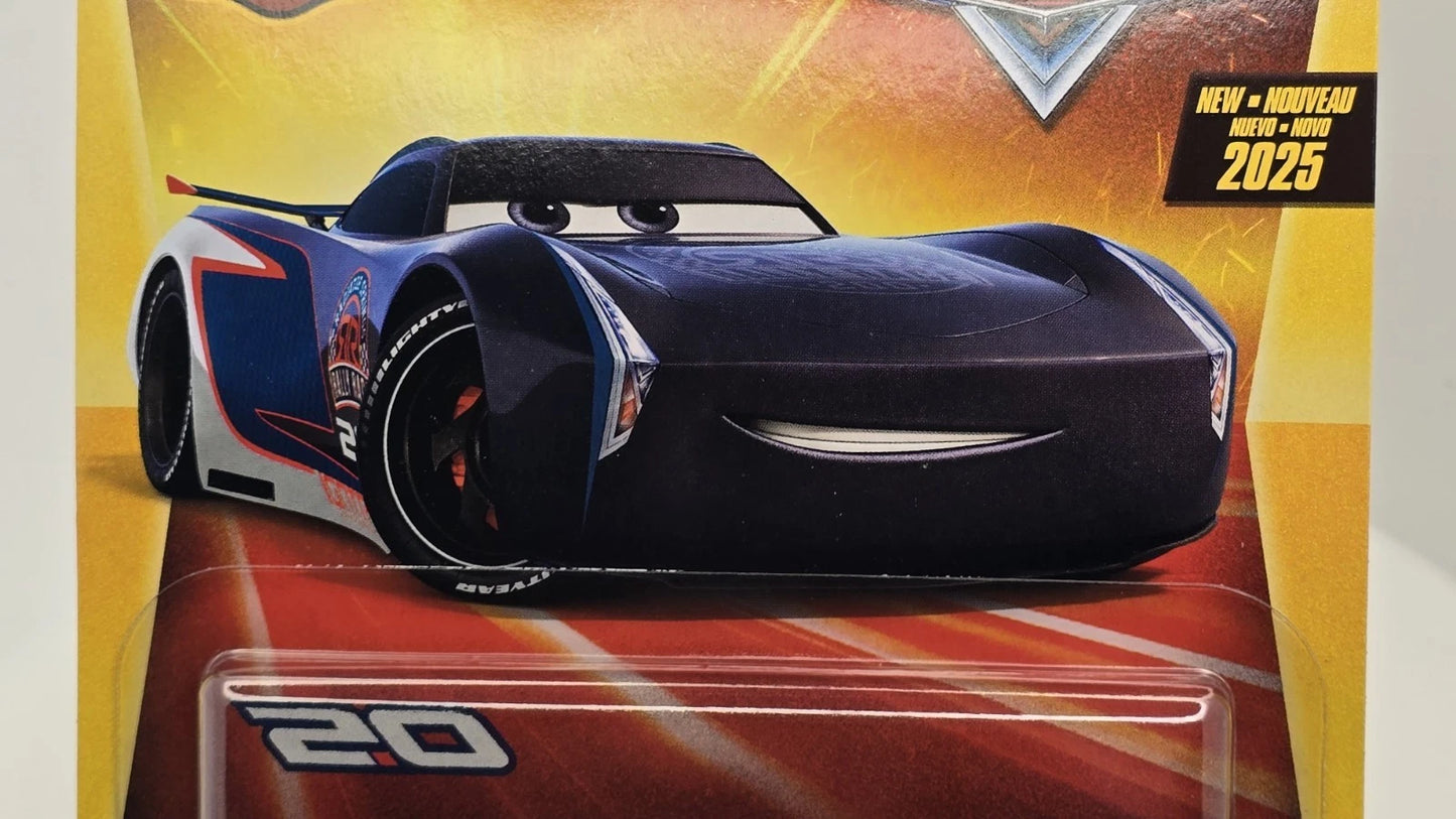DISNEY PIXAR CARS - RACE AND RESCUE - JACKSON STORM - RACE & RALLY