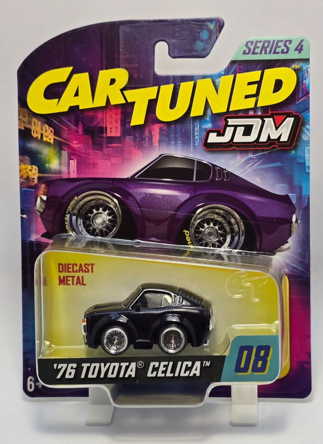 CAR TUNED - MGA - JDM SERIES 4 '76 TOYOTA CELICA - PURPLE # 08